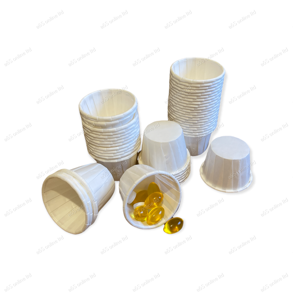 Wax Lined Paper Pill Pots 28ml