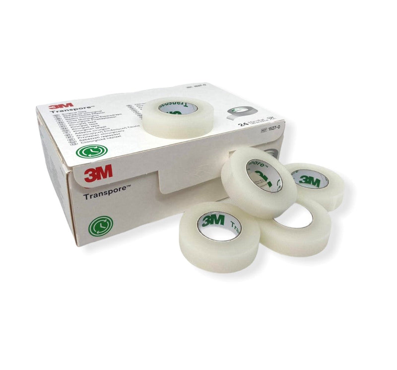 3M Transpore Surgical Tape 1.25cm x 9.1M